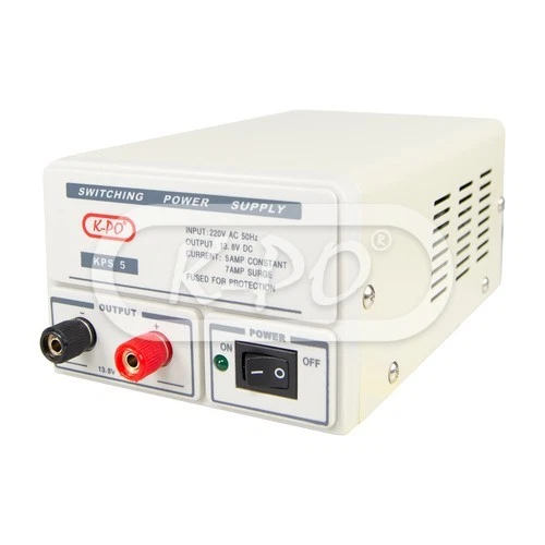 K-PO KPS-5 Netzgerät 13.8V DC / 5 bis 7 Ampere - Schaltnetzteil - Bild 2 von 3