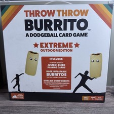 Throw Throw Burrito Extreme Outdoor Edition Game Complete Opened