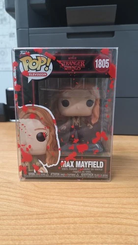 FUNKO POP! STRANGER THINGS MAX MAYFIELD #1805 COMES IN A BLOODY PROTECTOR