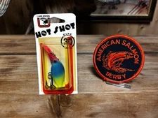 Vintage Luhr Jensen Pre Rapala Hot Shot 30 Color #145 Steelhead Fishing Lure