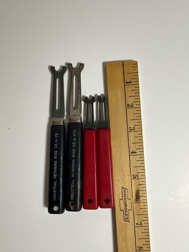 Industrial Retaining Ring A-25, A-X31 Applicator Tool 6” & 4.5” 4 Total