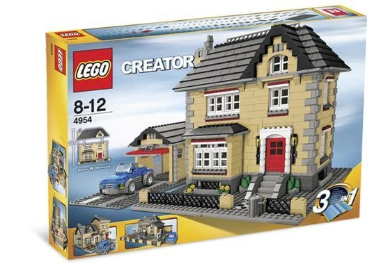 Lego Creator #4954 Model Town House HTF New Sealed