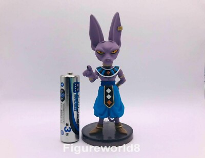 Rare Beerus Destroyer of Worlds God Wcf Dragon Ball Super Banpresto Figure Mint