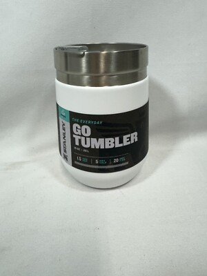 Stanley 10 oz Polar White Everyday Go Tumbler NEW