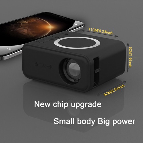4K Projector 7500 Lumens 1080P 3D LED Mini WiFi Video Home Theater Cinema - Picture 9 of 16