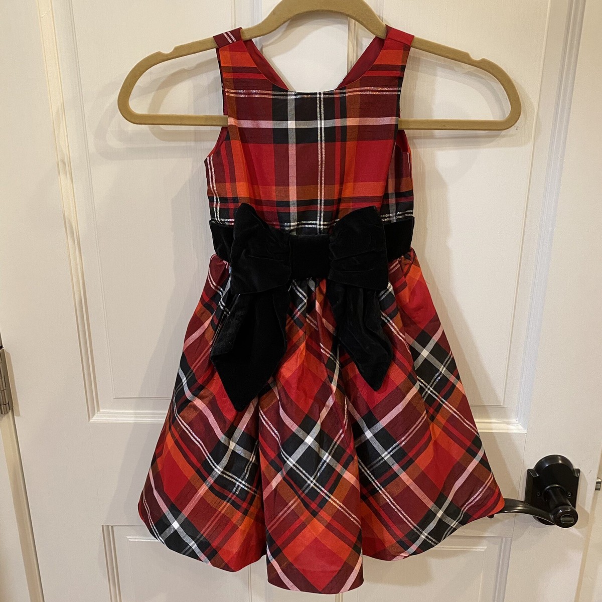open lace back dress Joy to the World Holiday Scene Dress  Mia Belle Girls
