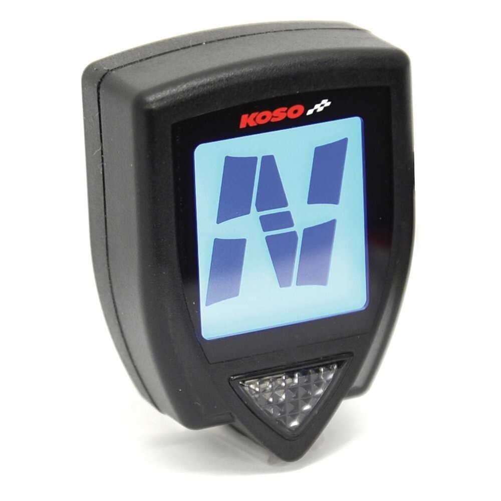 Indicateur de vitesse KOSO Moto pour roadtrip nocturne et trajets quotidiens