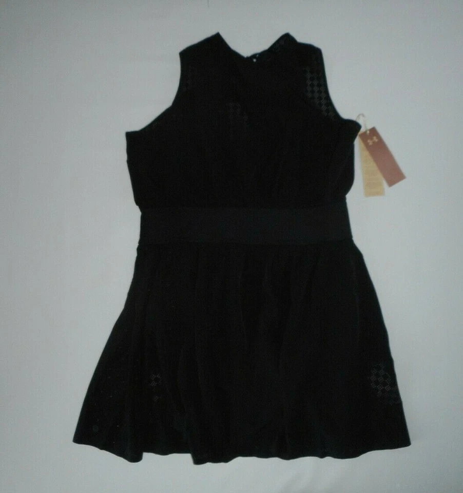 VESTIDO TENIS UNDER ARMOUR Negro Misty Copeland con BodySuit Mujer Talla XL NUEVO  Foto 4 de 4
