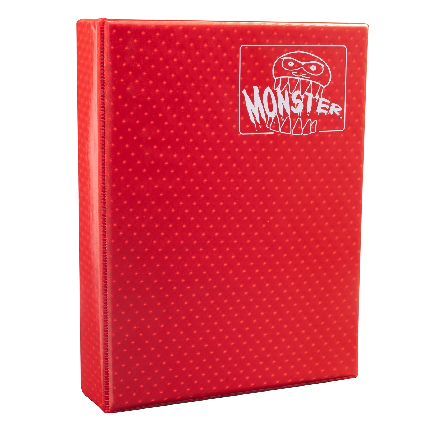 Monster Protectors Mega Red Holofoil 9 Pocket XL Binder with Hard Cover - Holds