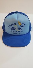 Flying ..'s Truck  Tractor Hat Cap Blue Mesh Trucker Snapback Hemet