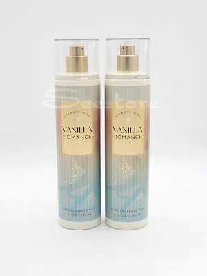 Bath & Body Works Vanilla Romance Fine Fragrance Body Mist Spray 8