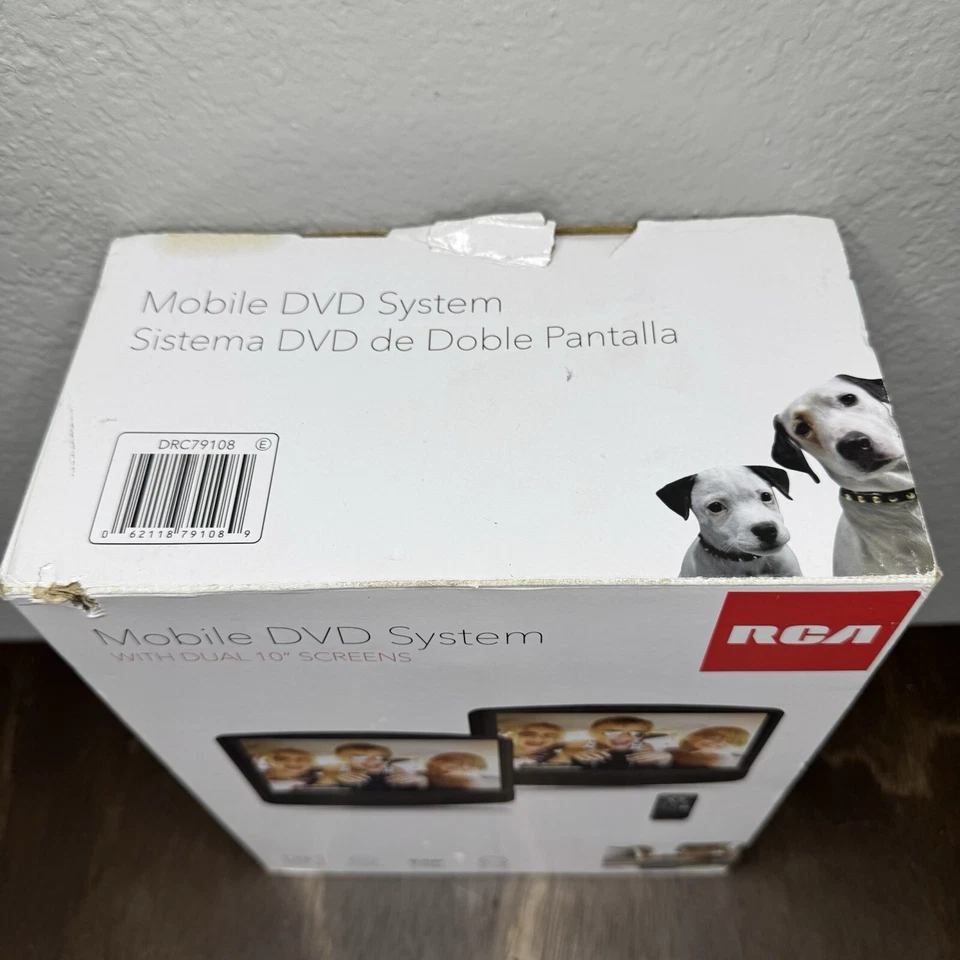 RCA DRC79108 10" Screen Mobile DVD System - Both Screen Displays Only - Image 2 of 4
