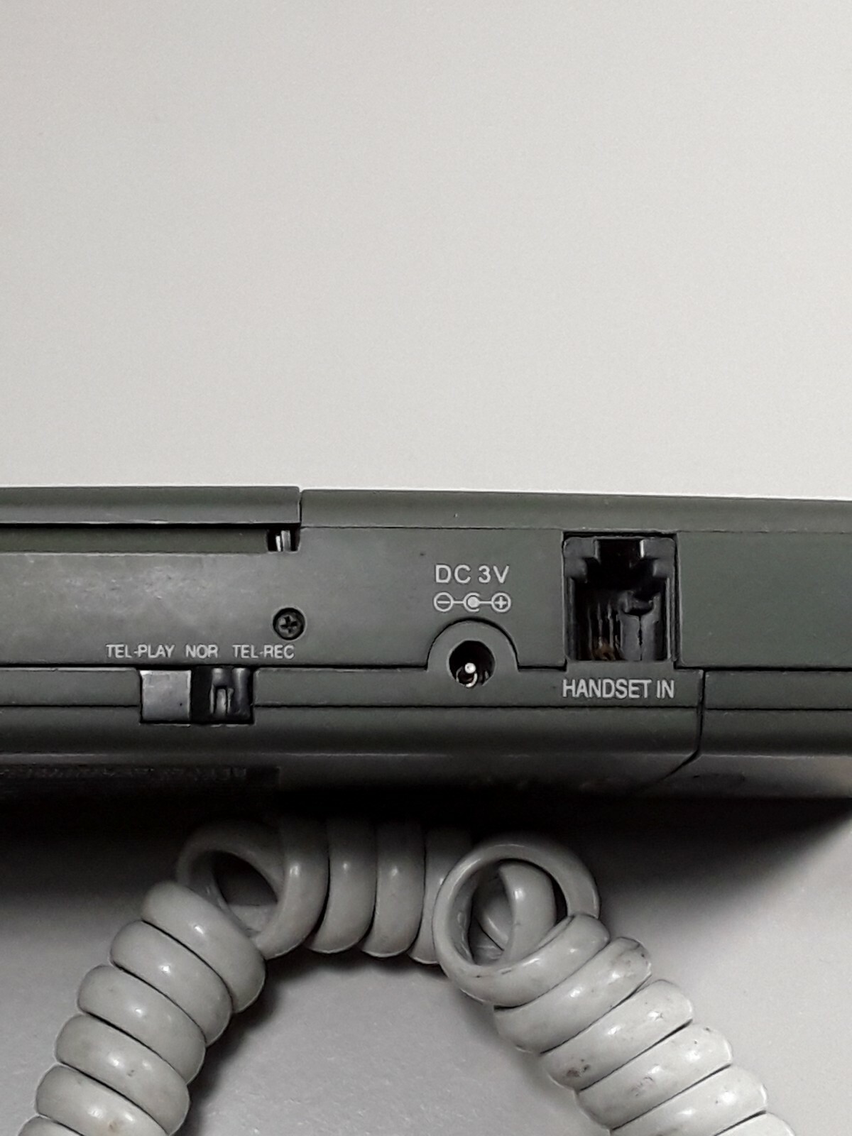 Bell Equipment Sonecor Micro Cassette Tele-Recorder BE-310VTR Telephone