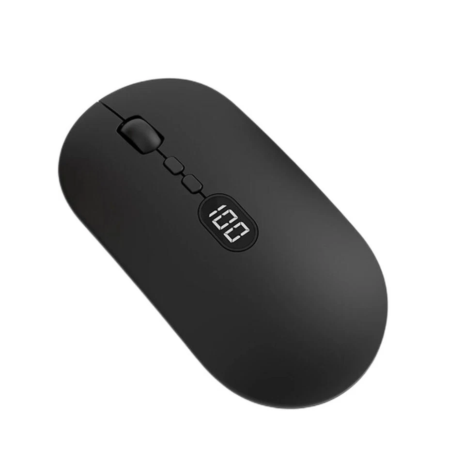 2.4Ghz Wireless Bluetooth-fit Office / Gaming Mouse USB Mice with Power Display - Image 3 of 4