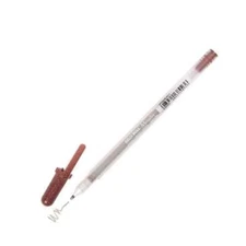 Sakura Gelly Roll Metallic Ball Pen 1.0mm Bold Sepia Brown Art Office School