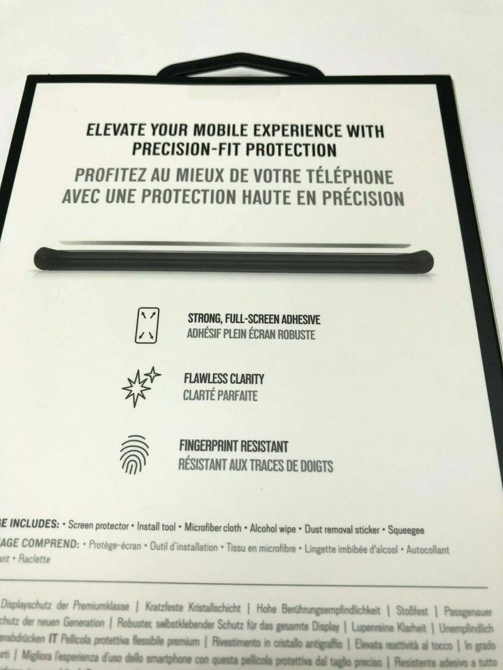 Otterbox AlphaFlex Full Screen Strong Screen Protector for Samsung Galaxy S10+ - Image 3 of 4