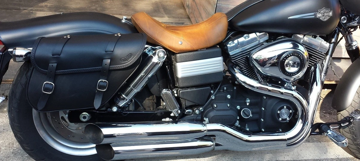 Street bob deals saddlebags