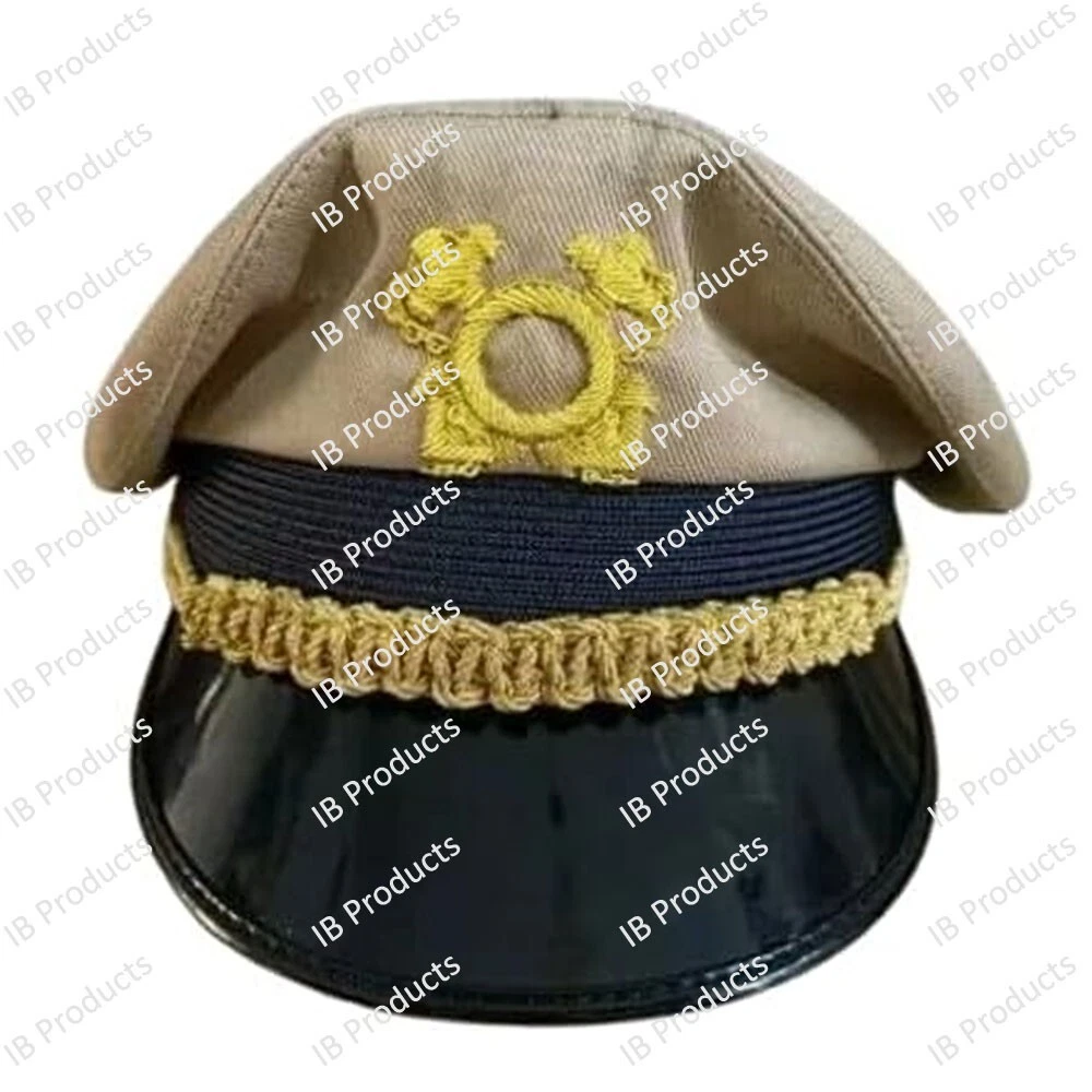 军队男帽米色7 1/4 码| eBay
