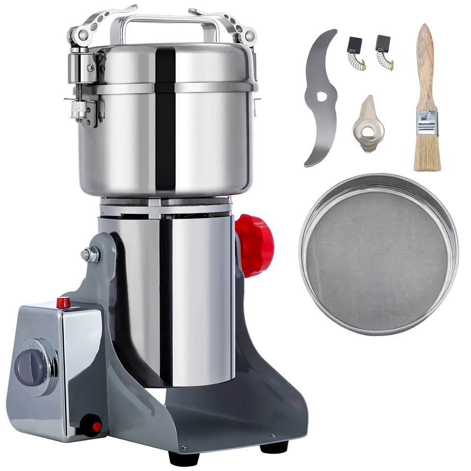 3500W Elektrische Getreidemühle 800g Gewürzmühle f. Gewürze Und Kräuter Getreide - Bild 4 von 4