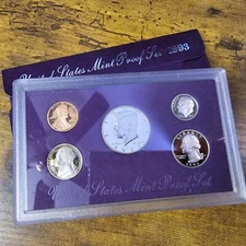 1993 S Proof Set US Mint Uncirculated Coin Set