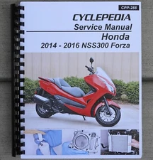 2014-2016 Honda Forza NSS300 NSS 300 Scooter SERVICE & REPAIR MANUAL