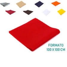 100X100 TOVAGLIE COLORATE IN TNT TESSUTO NON TESSUTO FESTE RISTORANTI PUB BAR