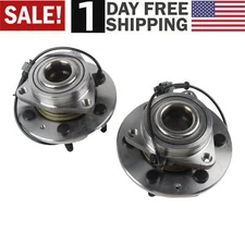 Front Wheel Bearings Hubs For GMC Sierra 1500 Yukon XL Cadillac Escalade ESV XTS