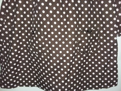 brown polka dot dress old navy Reversible Leopard-Print Mesh Dress in Brown XS/S