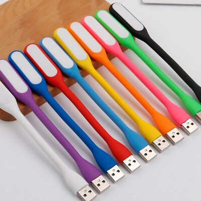 USB LAMPADA LUCE LED USB FLESSIBILE PER LAPTOP POWERBANK PC LETTURA CAMPEGGIO