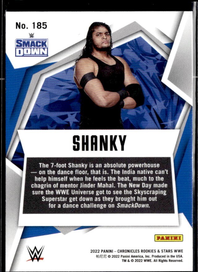その他 PANINI CHRONICLES 2022 PANINI CHRONICLES ROOKIES & STARS #185 SHANKY RC | eBay