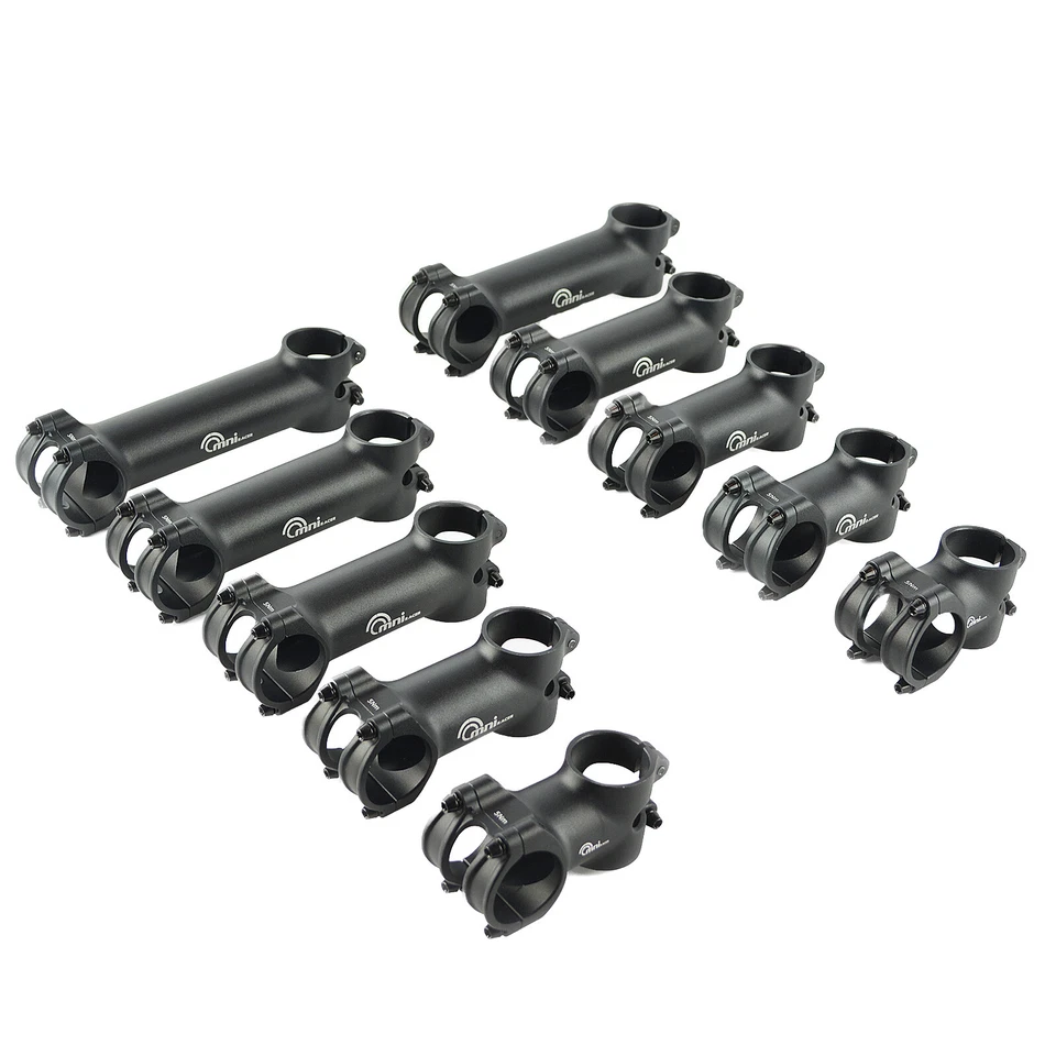 OMNI Racer WORLDS LIGHTEST ULTRA-Lite 3D Forged Alloy Stem: 31.8x 40-130mm BLACK - Image 3 of 4