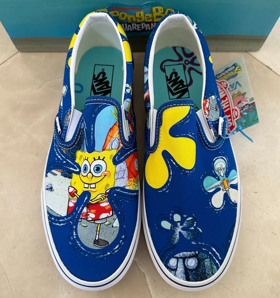 Vans X Spongebob, Vanosaur- Mens 10, NWT Vans X spongebob | eBay main image 3