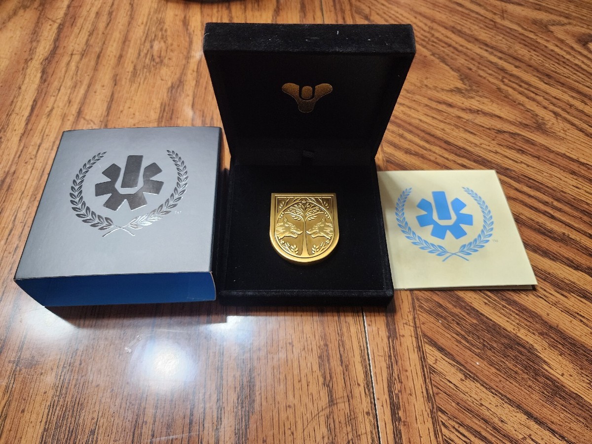 Destiny 2 Iron Lord Title Seal Medallion Pin Iron Banner Bungie