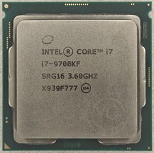 Intel Core i7-9700KF 3.6Ghz 8 Core 12MB Cache LGA1151 SRG16 CPU Processor