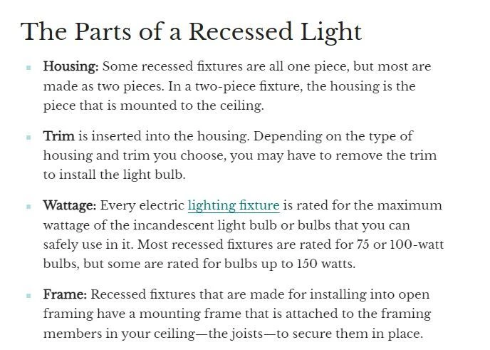 6" INCH RECESSED CAN LIGHT SHOWER TRIM GLASS CLEAR FRESNEL LENS NEW - Image 3 of 4