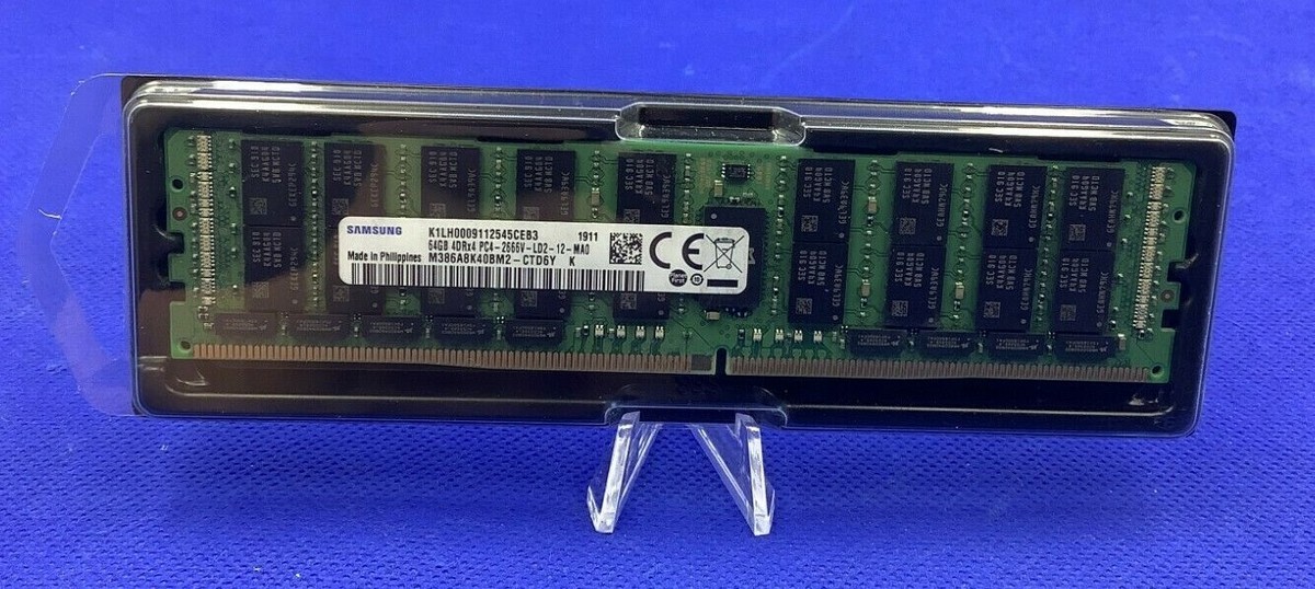SAMSUNG M386A8K40BM2-CTD 64GB (1X64GB) 4DRX4 PC4-2666V DDR4 MEMORY