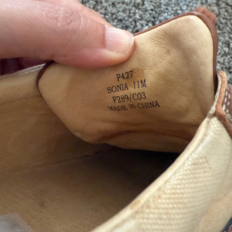 Zapatillas deportivas vintage COACH Sonia para mujer talla 11 golf verano deporte Foto 4 de 4