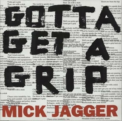 MICK JAGGER Gotta Get A Grip-12 single 1LP''