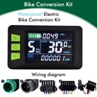 UART2 P3C Electric Bike LCD Display Meter Dashboard LCD Panel Screen Electric 