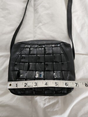 Vintage Aspects New York Bag Leather Black | eBay display picture 3