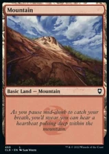 MTG Mountain (466/1023) Commander Legends Battle for Baldur's Gate LP