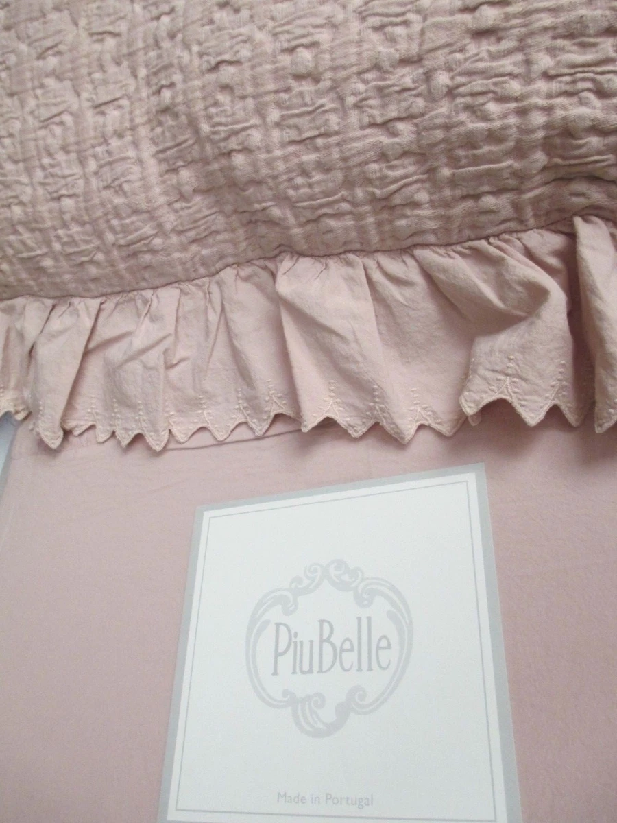 Piubelle white top euro sham