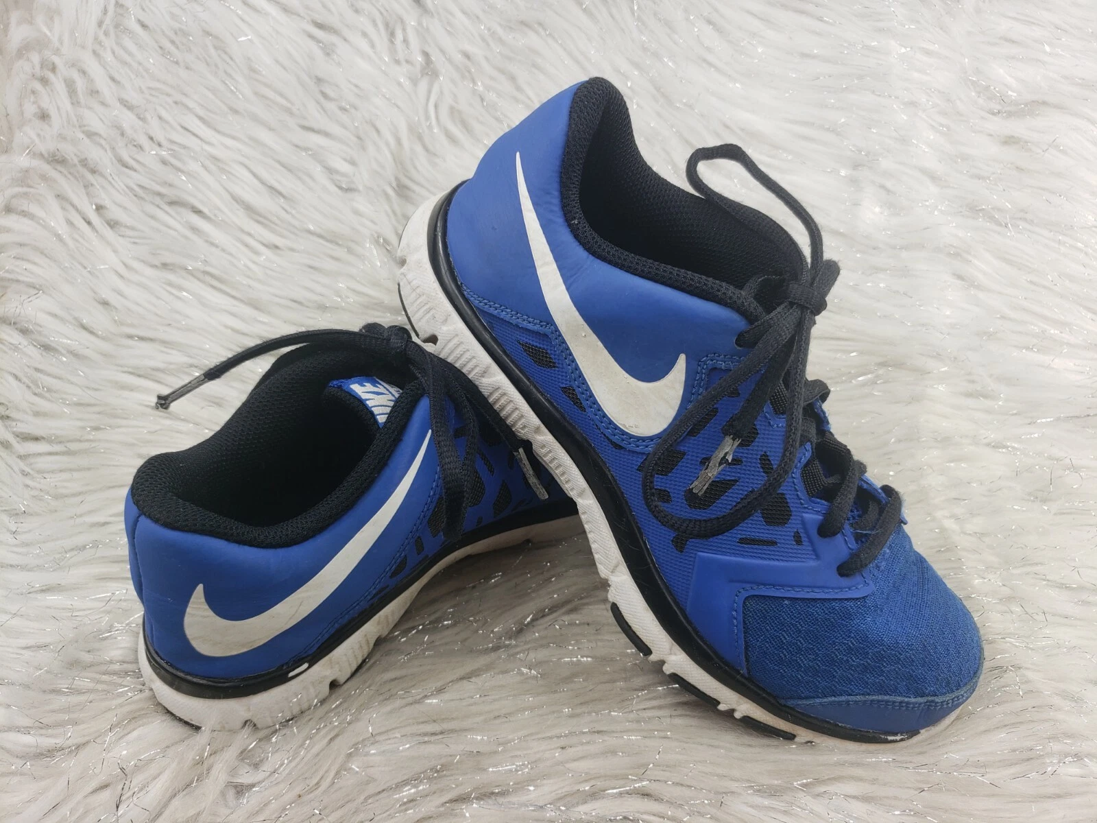 Baskets bleues Nike « Flex Supreme Tr 4 » 759990 400 entraînement athlétique jeunesse taille 4 ans