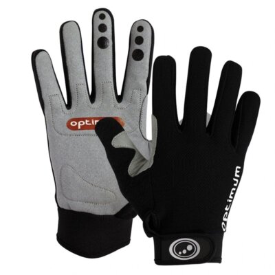 Optimum Hawkley MTB Handschuhe, schwarz grau Large