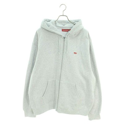 Supreme 24AW Small Box Zip Up Hooded Sweatshirt Logo Hoodie Mens 