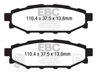 Ebc Brakes DP51584NDX Bluestuff Ndx Rennsport BremsbeläGe Satz