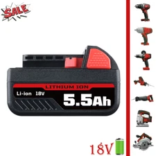 For Milwaukee 48-11-1850 M18 18-Volt Li-Ion XC Extended Capacity Battery 5.5Ah