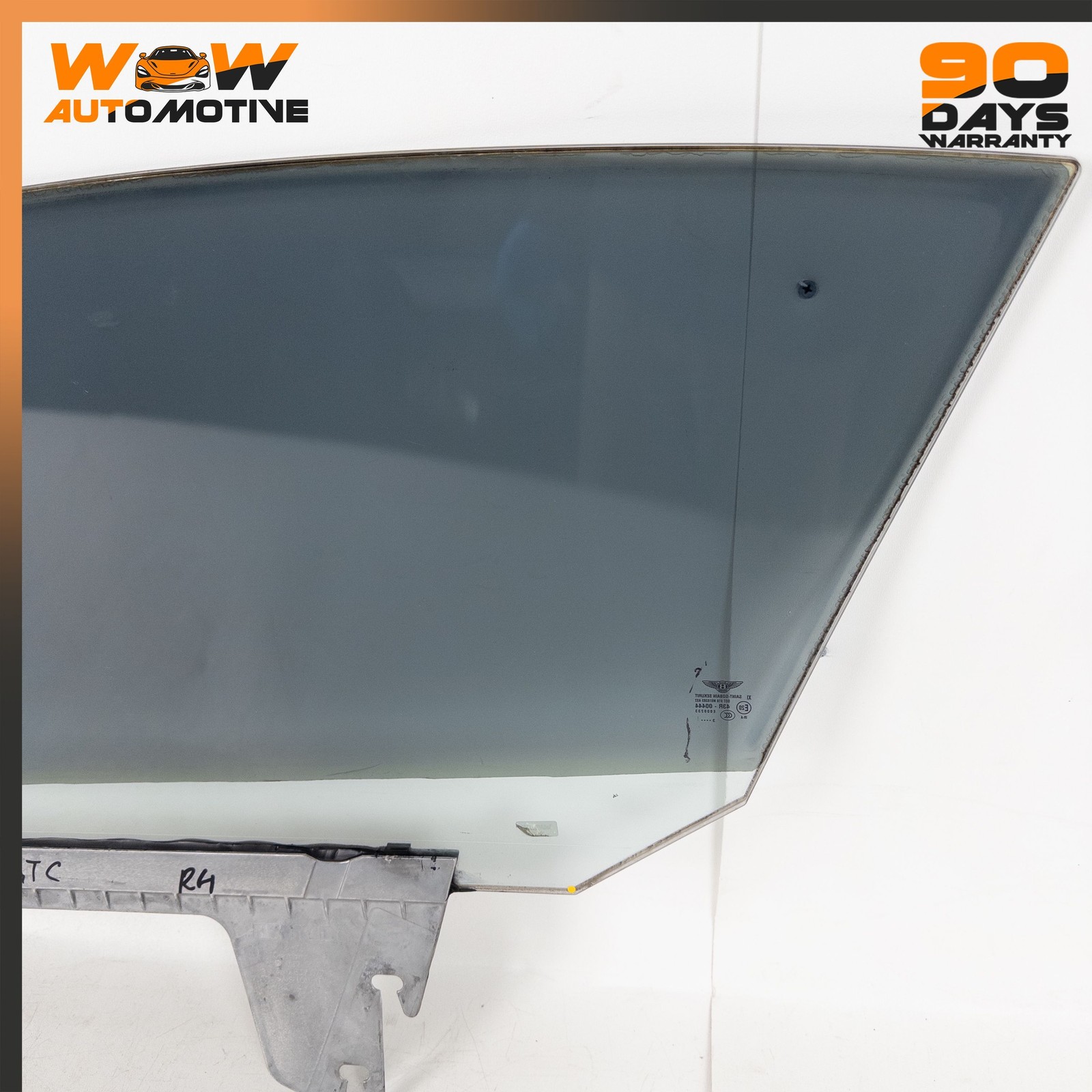 12-17 BENTLEY CONTINENTAL GT COUPE FRONT RIGHT DOOR WINDOW AUTO GLASS OEM