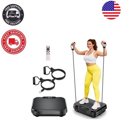 Lymphatic Drainage Vibration Platform - 250 Speed Settings, Home Use Convenience