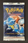 Factory Sealed - Base Set - Booster Pack - Vintage Pokémon - LIGHT - Blastoise
